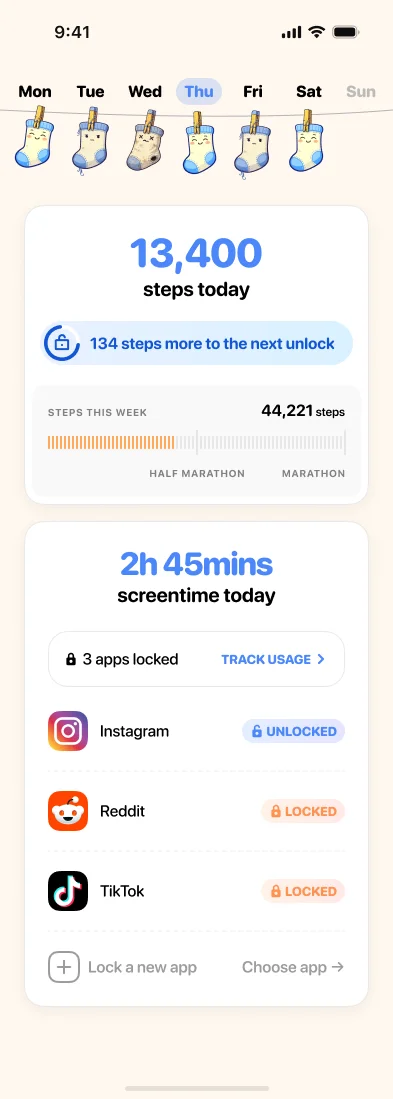 Socky App Screenshot